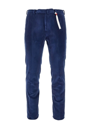 Santaniello Evoluto corduroy trousers - Blue