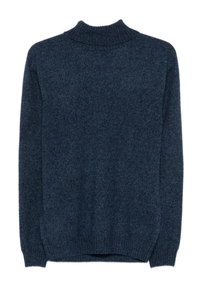 Boglioli mock-neck sweater - Blue