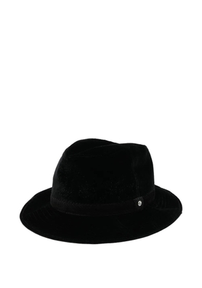 Giorgio Armani Fedora hats - Black
