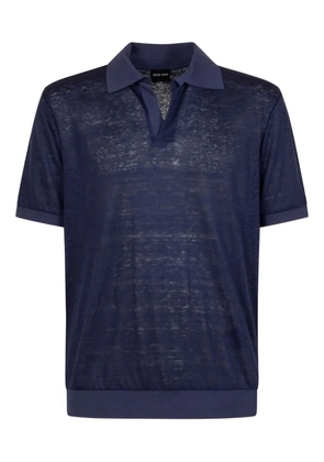 Giorgio Armani short-sleeved T-shirt - Blue