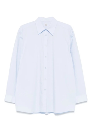 TOTEME tumbled shirt - Blue