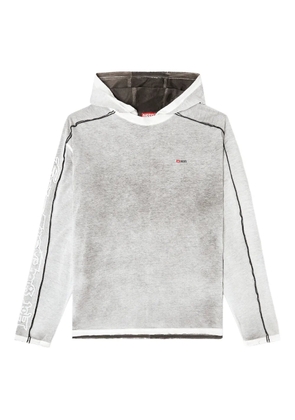 Diesel T-Riven long-sleeve hoodie - Grey