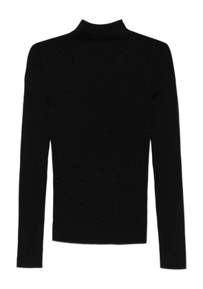 LIU JO ribbed high-neck sweater - Black