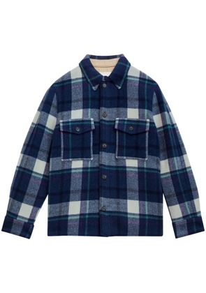 MARANT Kervon shirt jacket - Blue