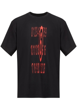MM6 Maison Margiela Basic Jersey T-shirt - Black