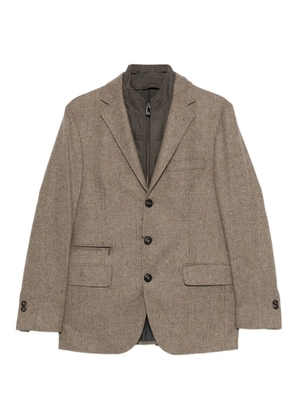 Corneliani single-breasted jacket - Neutrals
