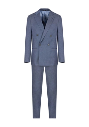 Giorgio Armani double-breasted suit - Blue