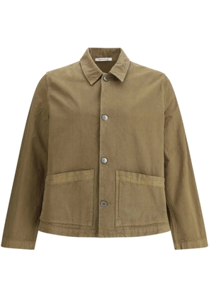 Sunflower cotton shirt jacket - Neutrals