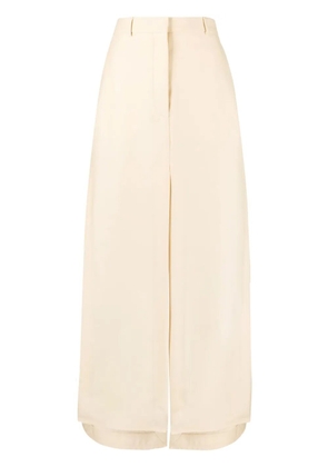 Lanvin A-line slit maxi skirt - Neutrals