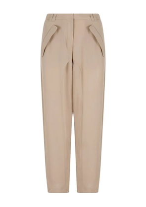 Giorgio Armani flap-pocket trousers - Neutrals