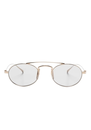 Giorgio Armani round-frame sunglasses - Gold