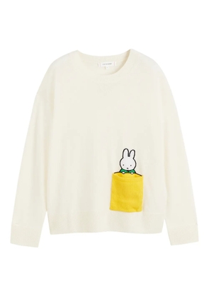 Chinti & Parker peek pocket sweater - Neutrals