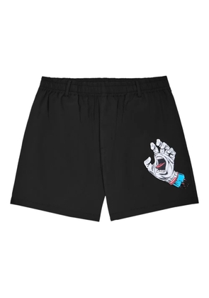Malbon Golf screaming-hand shorts - Black