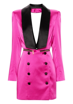 MITILIANE COUTURE tuxedo mini dress - Pink