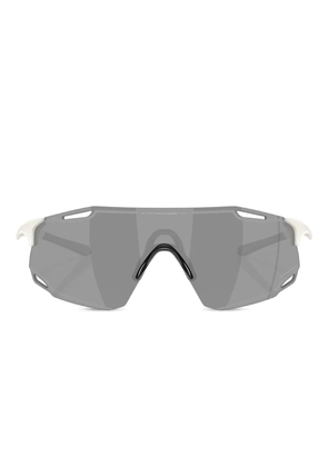 Oakley shield geometric sunglasses - White