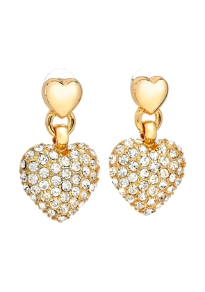 Kenneth Jay Lane crystal-embellished earrings - Gold