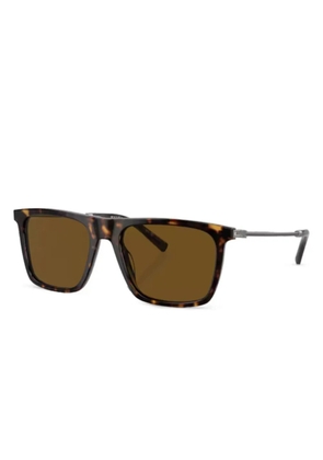 Bvlgari square-frame sunglasses - Brown