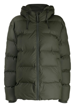 Rains Alta waterproof padded jacket - Green