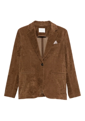 Circolo 1901 corduroy blazer - Brown