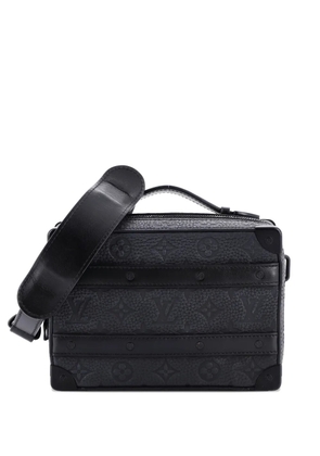 Louis Vuitton Pre-Owned Handle Soft Trunk Bag Monogram Taurillon Leather crossbody bag - Black