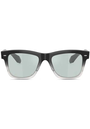 Oliver Peoples N.04 square-frame glasses - Grey