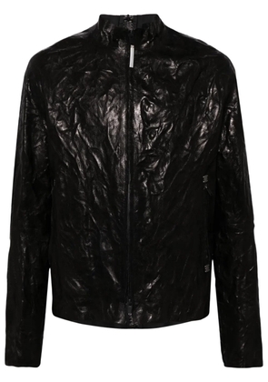 Isaac Sellam Experience Crassepouille leather jacket - Black