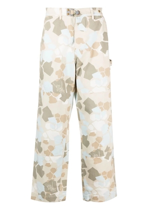 OBJECTS IV LIFE mid-rise wide-leg jeans - Neutrals