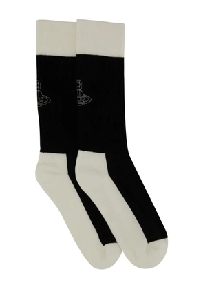 Vivienne Westwood Sporty Orb detail socks - Black