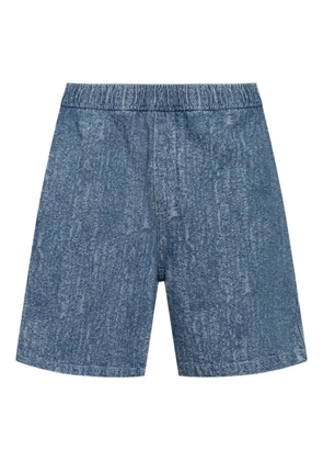 SAMSOE SAMSOE cotton shorts - Blue