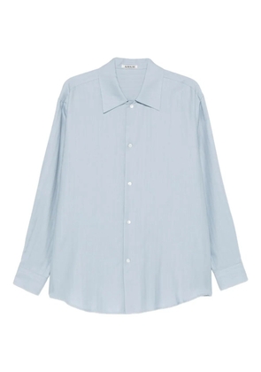 Auralee buttoned shirt - Blue