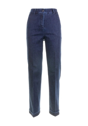 Via Masini 80 tapered trousers - Blue