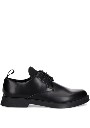 HUGO leather lace-up derby shoes - Black