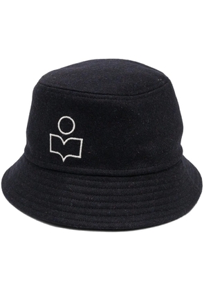 ISABEL MARANT logo-print hat - Blue