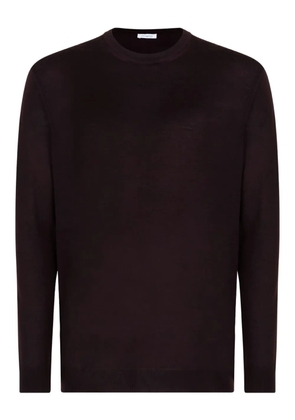 Malo crew-neck long-sleeve sweater - Brown