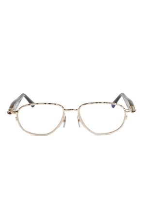 Kuboraum J71 metal-frame optical glasses - Gold