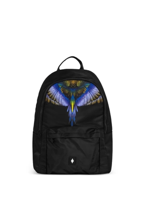 COUNTY OF MILAN wings-print backpack - Black