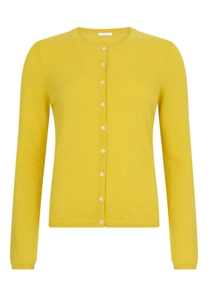 Malo crew-neck cardigan - Yellow