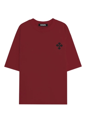 BARROW graphic-print T-shirt - Red