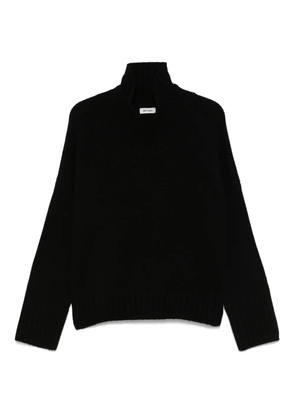 Soft Goat cashmere jumper - Black