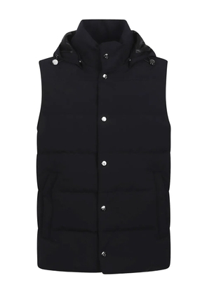 Montecore hooded padded gilet - Black
