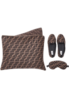 FENDI travel set - Brown
