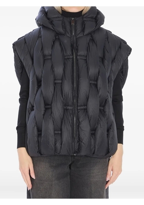 RAXXY hooded padded gilet - Black