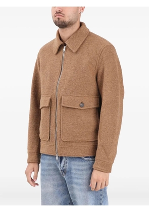 SELECTED Jakob wool jacket - Brown