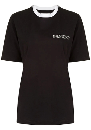 Kirin logo-print T-shirt - Black