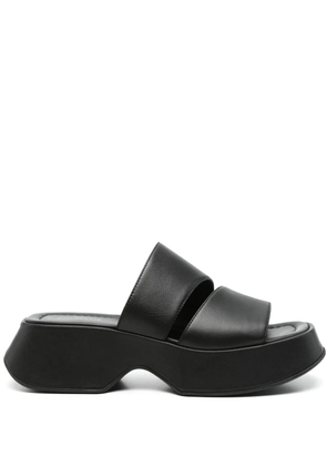 Vic Matie 55mm leather sandals - Black