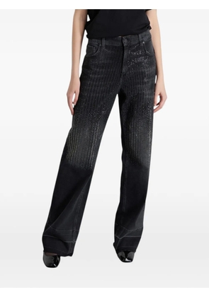 Gaelle embellished denim jeans - Black