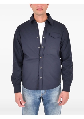Drumohr buttoned pocket overshirt - Blue