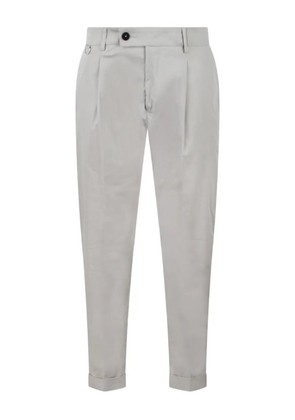Low Brand pleat-detail trousers - Grey