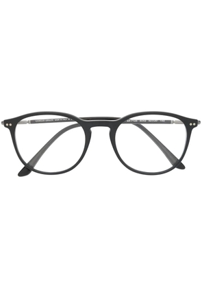 Giorgio Armani AR7125 round-frame glasses - Black