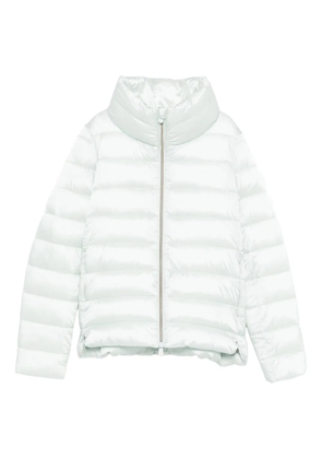 Save The Duck funnel-neck puffer jacket - GLACIER BLUE